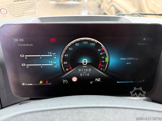 Γερανός τοποθετημένος σε φορτηγό MERCEDES-BENZ AROCS 1843 4x2 Kipper Kran Palfinger PK12.501