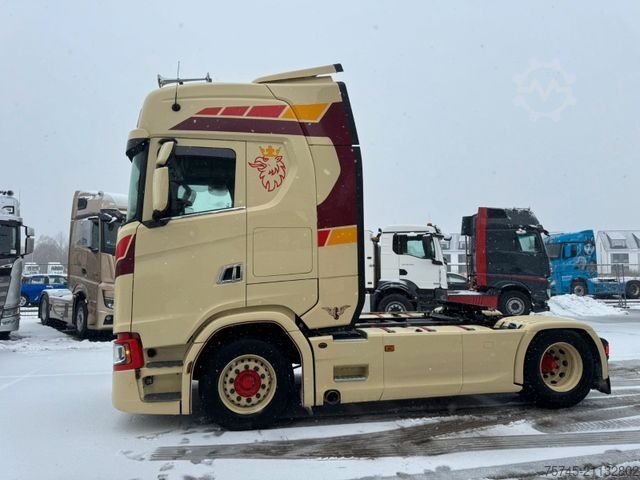 Standardní tahač SCANIA S 500 * STANDKLIMA * RETARDER * 2 X TANK * TOP *