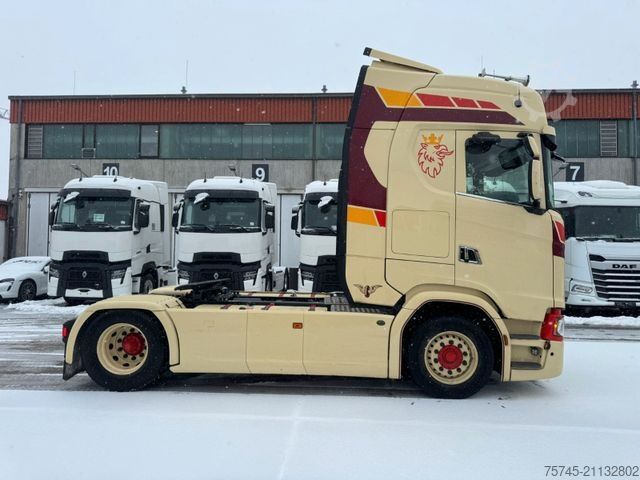 Standardní tahač SCANIA S 500 * STANDKLIMA * RETARDER * 2 X TANK * TOP *