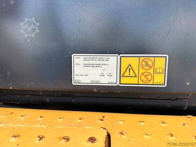 Wheel loader CATERPILLAR Radlader 962H/ AC/ 9.300 Bh/ Scheckheft CAT