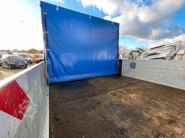 Curtain sider van MAN TGL 8.210 BB Pritsche/ 2xAHK+Öl/ NL  2.9t