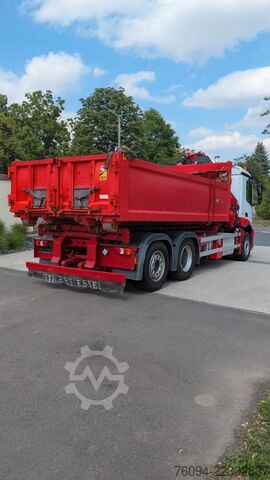 Camión volquete MERCEDES-BENZ Arocs 2532 Kipper Bordmatik KRAN lift/lenk