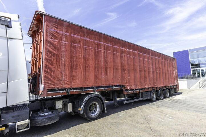 Tarpaulin LECITRAILER CUELLO CISNE 3E-RD+DOUBLE ETAGE+DHOLLANDIA 2TON