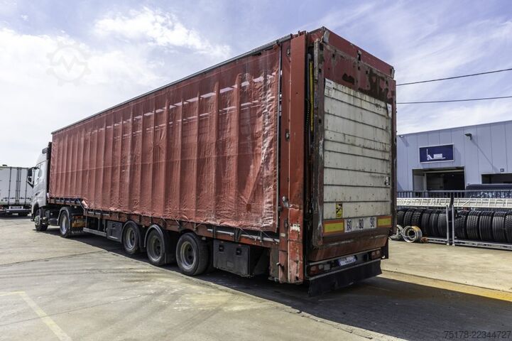 Tarpaulin LECITRAILER CUELLO CISNE 3E-RD+DOUBLE ETAGE+DHOLLANDIA 2TON