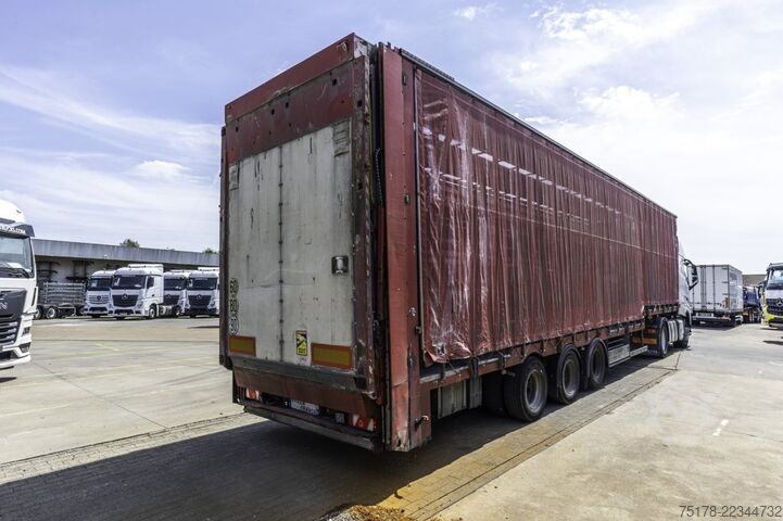 Tarpaulin LECITRAILER CUELLO CISNE 3E-RD+DOUBLE ETAGE+DHOLLANDIA 2TON