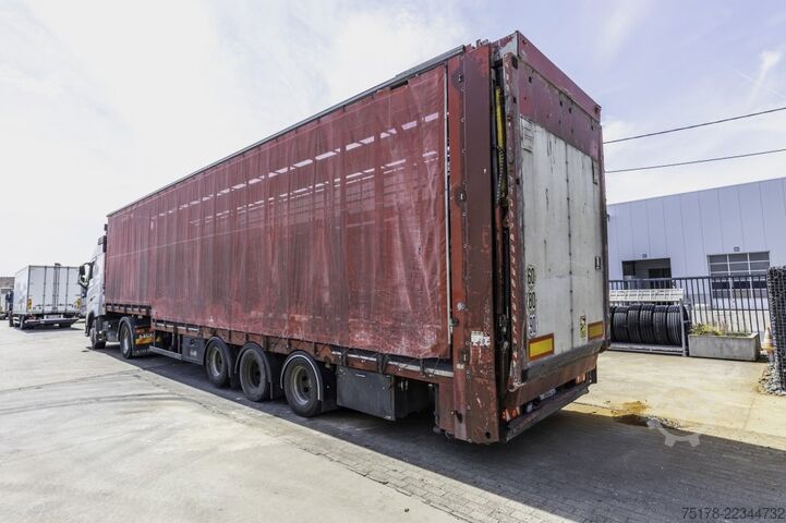 Tarpaulin LECITRAILER CUELLO CISNE 3E-RD+DOUBLE ETAGE+DHOLLANDIA 2TON