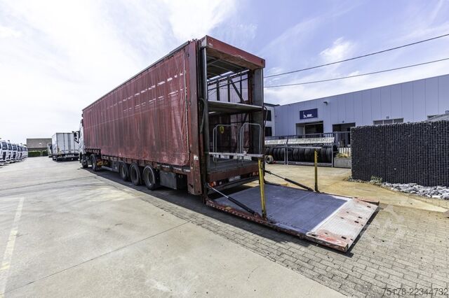 Tarpaulin LECITRAILER CUELLO CISNE 3E-RD+DOUBLE ETAGE+DHOLLANDIA 2TON