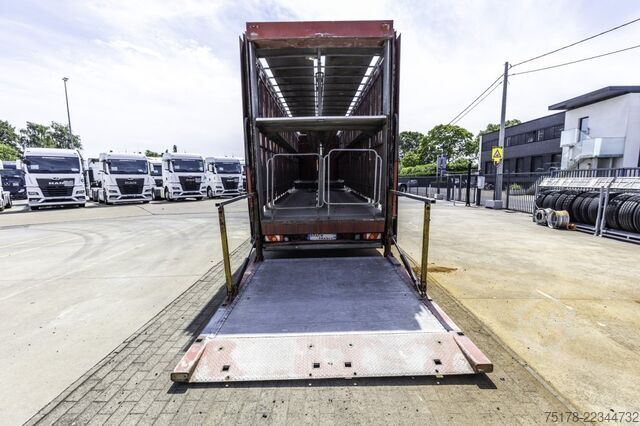 Tarpaulin LECITRAILER CUELLO CISNE 3E-RD+DOUBLE ETAGE+DHOLLANDIA 2TON