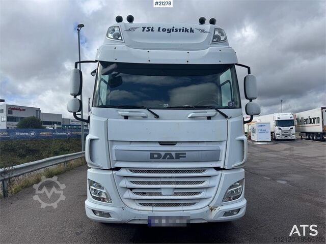 Kufr DAF CF440 6x2 Box truck with refrigerator/freezer unit