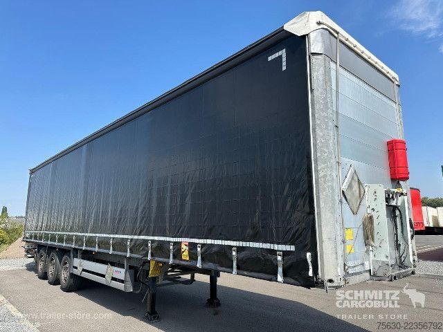 Nyitott ponyvás félpótkocsi Schmitz Cargobull Semitrailer Curtainsider Standard Hayon