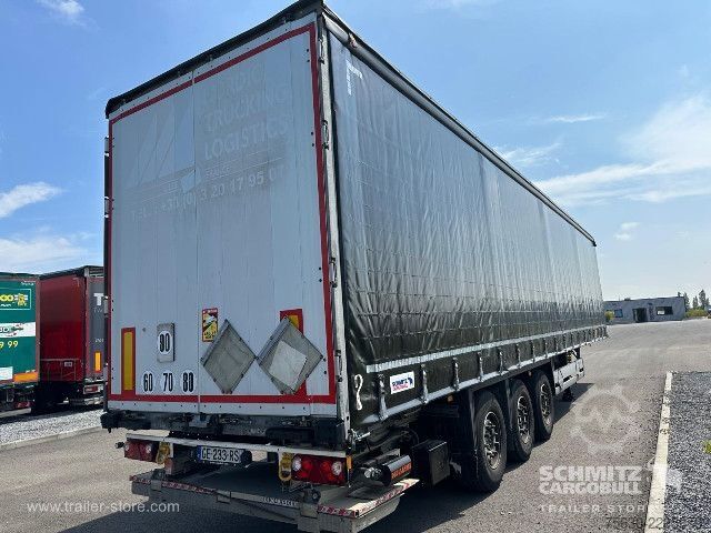 Nyitott ponyvás félpótkocsi Schmitz Cargobull Semitrailer Curtainsider Standard Hayon