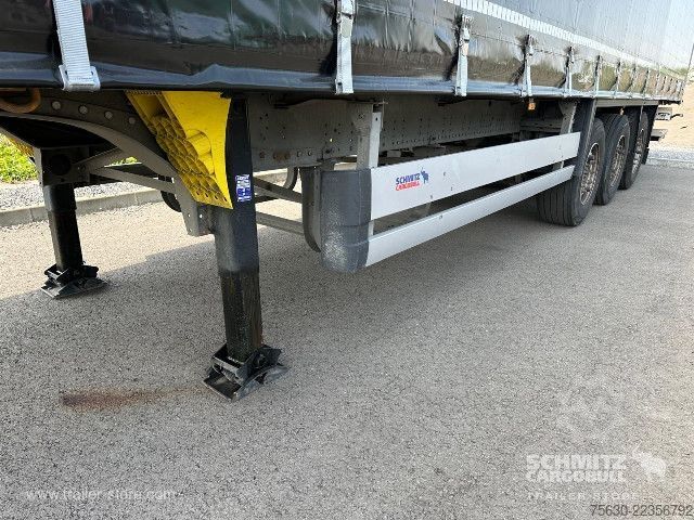 Nyitott ponyvás félpótkocsi Schmitz Cargobull Semitrailer Curtainsider Standard Hayon