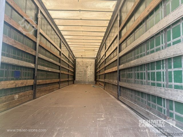 Åben sættevogn med presenning Schmitz Cargobull Curtainsider Mega