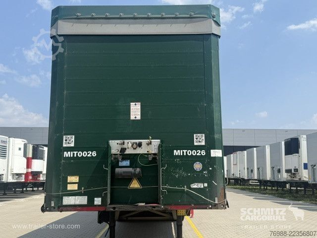 Åben sættevogn med presenning Schmitz Cargobull Curtainsider Mega