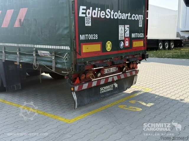 Åben sættevogn med presenning Schmitz Cargobull Curtainsider Mega