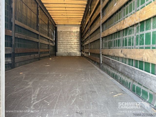 Åben sættevogn med presenning Schmitz Cargobull Curtainsider Mega
