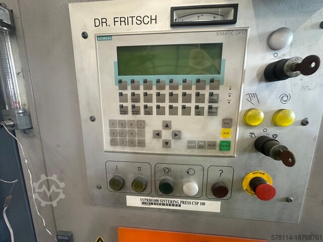 Stampa di officina DR. Fritsch CSP 100 Sintering Press