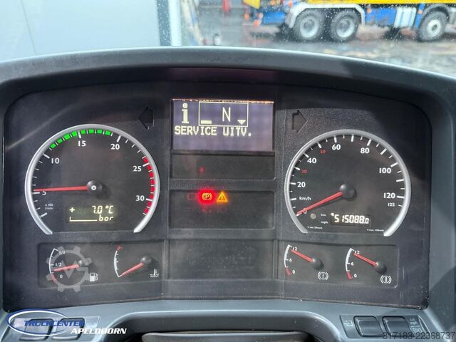 Kipper met kraan MAN TGA 26.390 6x4, Handgeschakeld, HIAB 144 E-4 Ra...