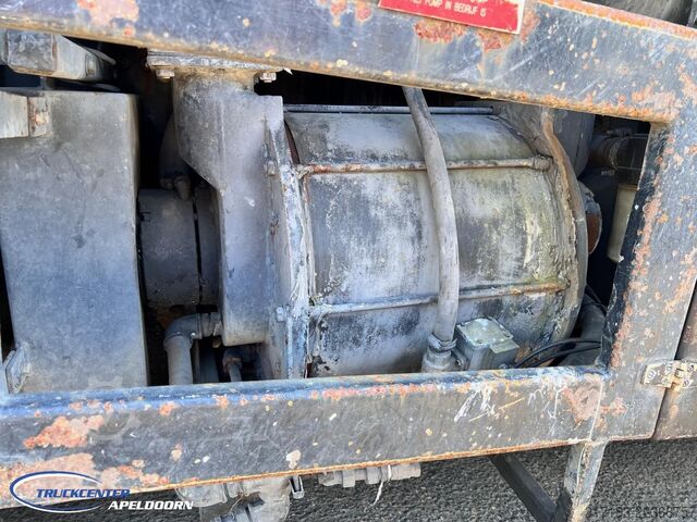 Kolkenzuiger DAF AS85XC Inox tank ADR, Euro 2, Reduction axle