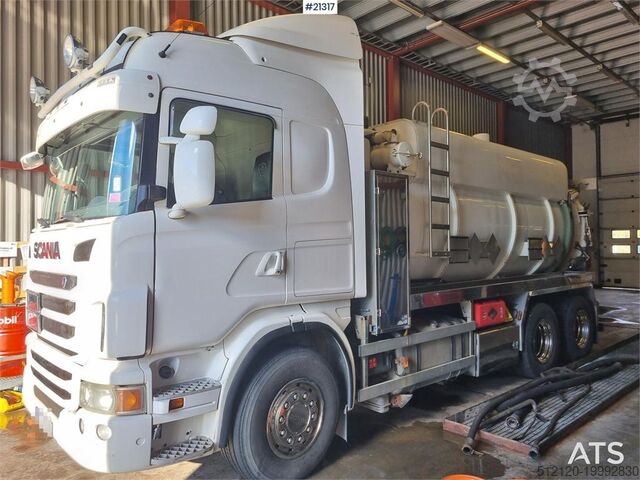 Tanker Scania G480 6x2 Mud truck with Interconsult body. ADR App