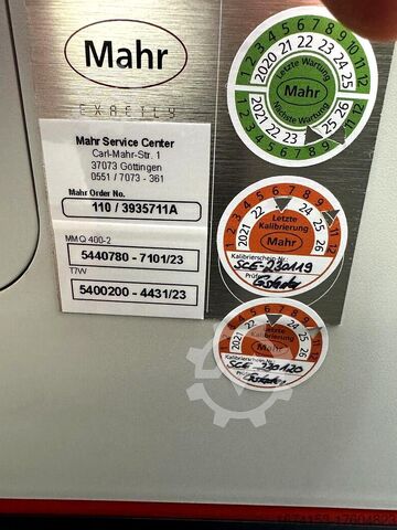 Coördinaten meetmachine MAHR MMQ 400-2