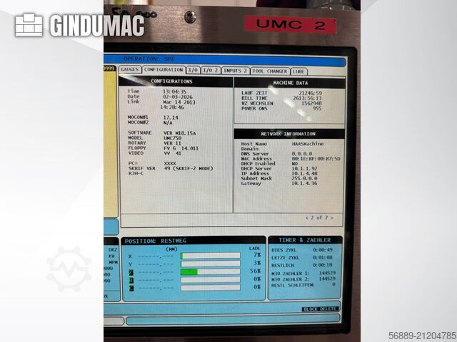 HAAS UMC 750 HAAS UMC 750