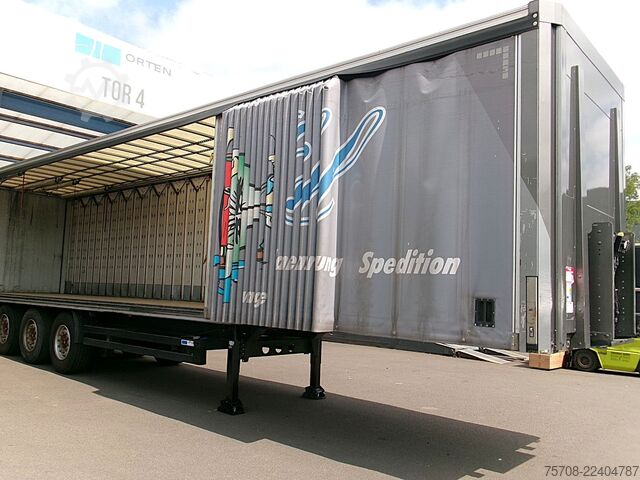 Ανοιχτό ημιρυμουλκούμενο με μουσαμά ORTEN 3-Achs SafeServer*SAF*Lift*Edscha*zertifiziert