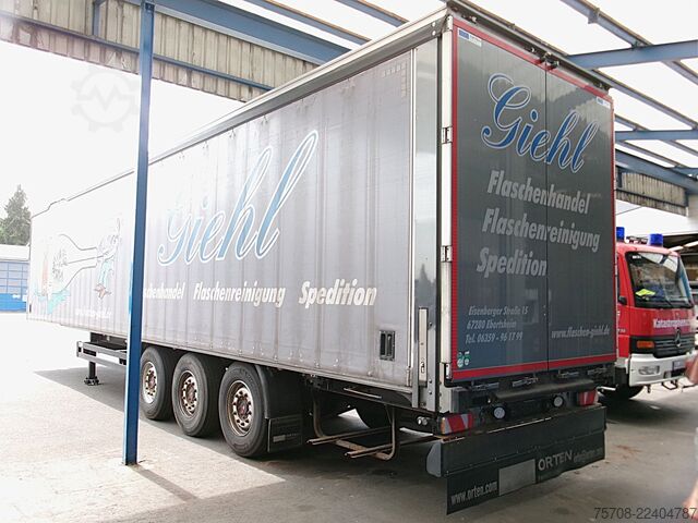 Ανοιχτό ημιρυμουλκούμενο με μουσαμά ORTEN 3-Achs SafeServer*SAF*Lift*Edscha*zertifiziert