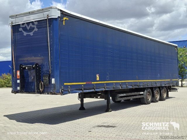 Open semitrailer with tarp Kögel Curtainsider Mega