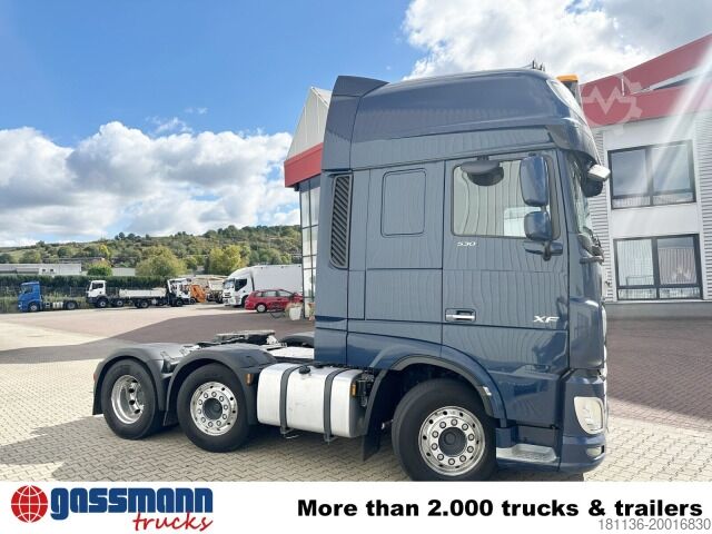 Standaard trekker DAF XF 530 FT 6x2, Intarder, Navi, Spacecab,