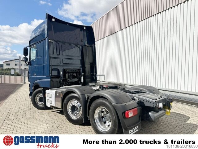 Standaard trekker DAF XF 530 FT 6x2, Intarder, Navi, Spacecab,