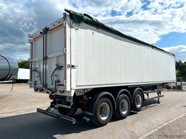 Damperli yarı römork LANGENDORF 52,5m³ Kippauflieger / Kombitür / 2x Schieber