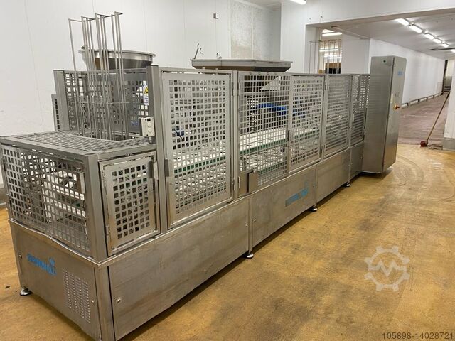 Tray filling and sealing line Grunwald Foodliner