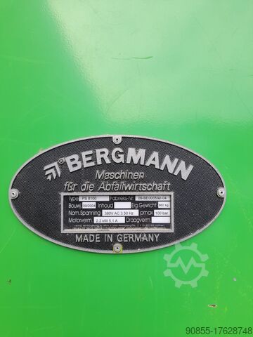 Compactor Bergmann PS8100 Miniverdichter