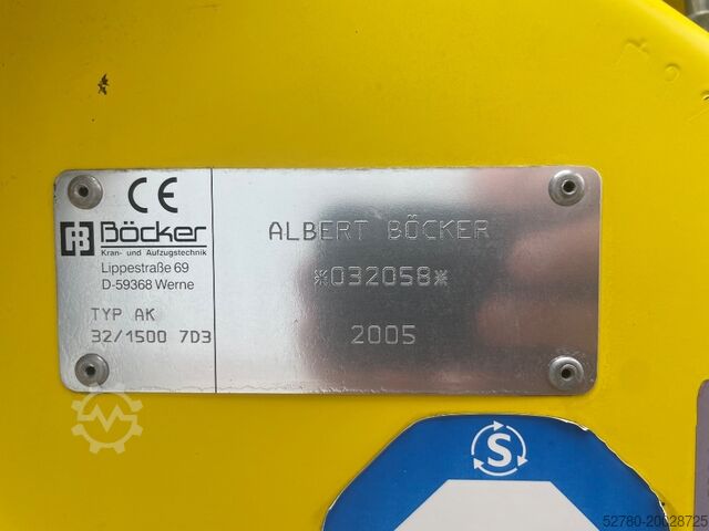 Alle terrein kraan Böcker AK 32/1500