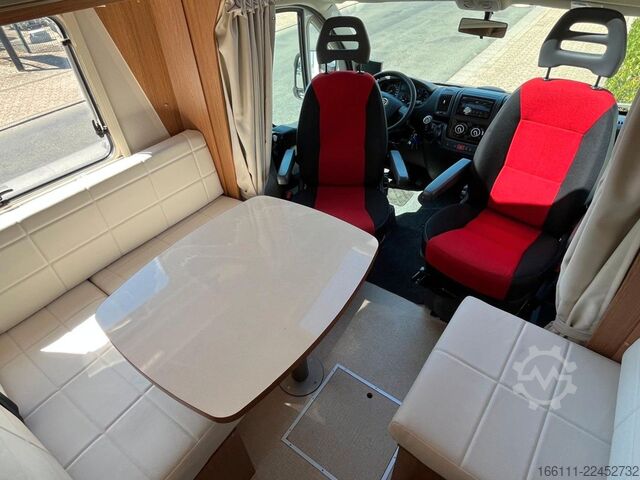 Poluintegrisani kamper EURAMOBIL Profila T 650 EB - Hub/Einzelbetten - Klima -