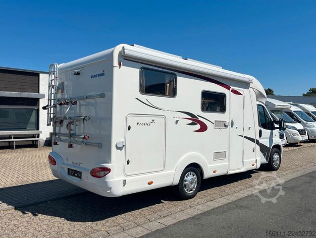 Poluintegrisani kamper EURAMOBIL Profila T 650 EB - Hub/Einzelbetten - Klima -