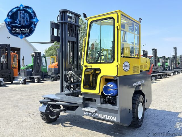 četvorosmerni viljuškar Combilift C5000L GAS DUPLEX 4550MM FULL CABIN