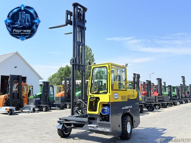četvorosmerni viljuškar Combilift C5000L GAS DUPLEX 4550MM FULL CABIN