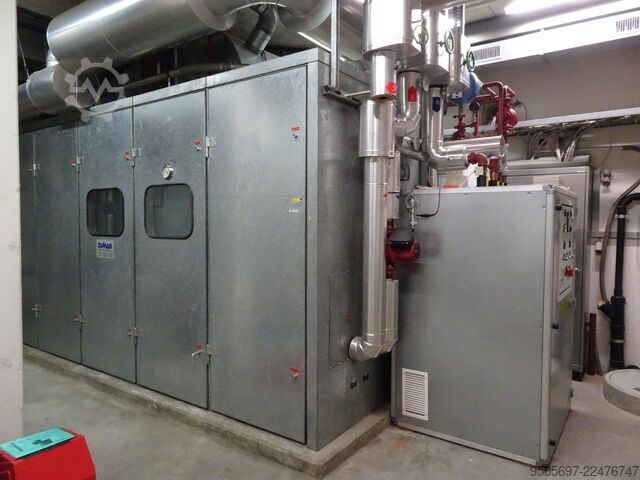 BHKW, centrală de cogenerare AVESCO CAT Avesco CAT TBG-926-24SY mit Wärmepumpe