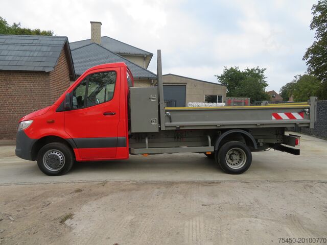 Kiepwagen bestelauto Mercedes-Benz Sprinter