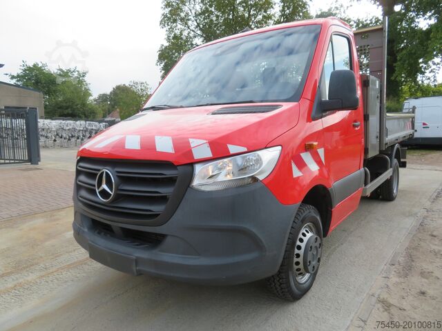 Kiepwagen bestelauto Mercedes-Benz Sprinter