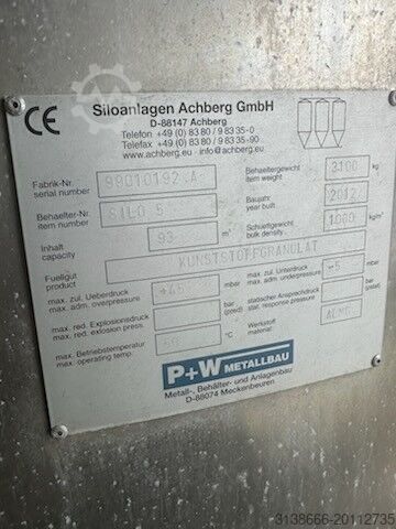Silo SILOANLAGE ACHBERG