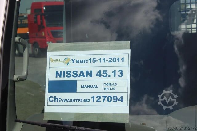 Kipper Nissan 45.13 + EURO 4 + C patent + tipper + MANUAL