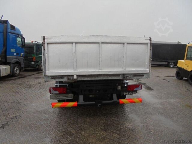 Containertransport (haakarmsysteem) MAN TGL 8.150 + Euro 6 + Hooksystem + box + blad-blad