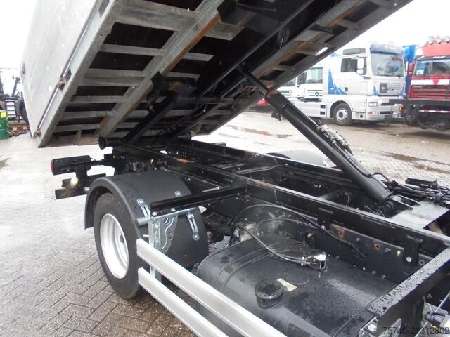 Containertransport (haakarmsysteem) MAN TGL 8.150 + Euro 6 + Hooksystem + box + blad-blad