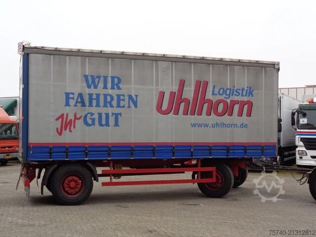 Przesuwne plandeki Stehmann AZP 18 2 AXLE + 1.16 vloer hoogte