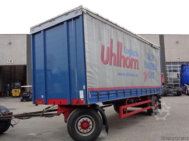 Przesuwne plandeki Stehmann AZP 18 2 AXLE + 1.16 vloer hoogte