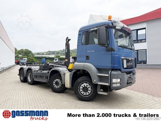 Hákový nosič kontejnerů MAN TGS 35.440 8x4 BL