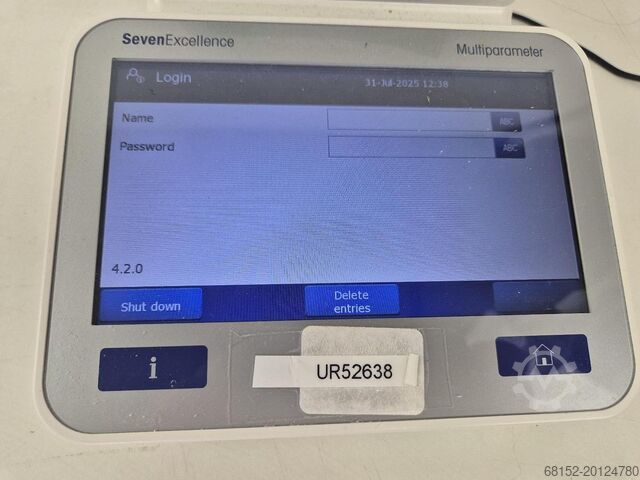 Mettler Toledo Seven Excellence multiparametermeter Mettler Toledo Seven Excellence Multi parameter... Seven Excellence